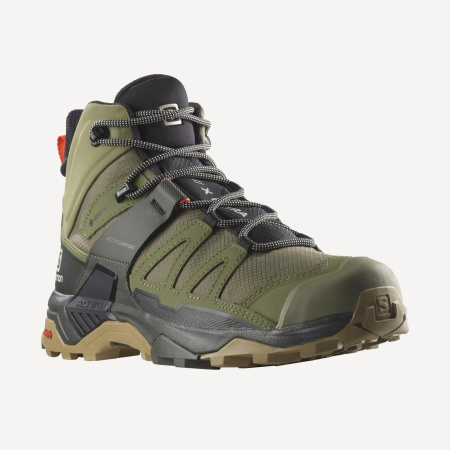 Ботинки X ULTRA 4 MID GTX (RU 44 UK 10.5 USm 11 СМ 28.5; deep lichen green/peat/kelp)